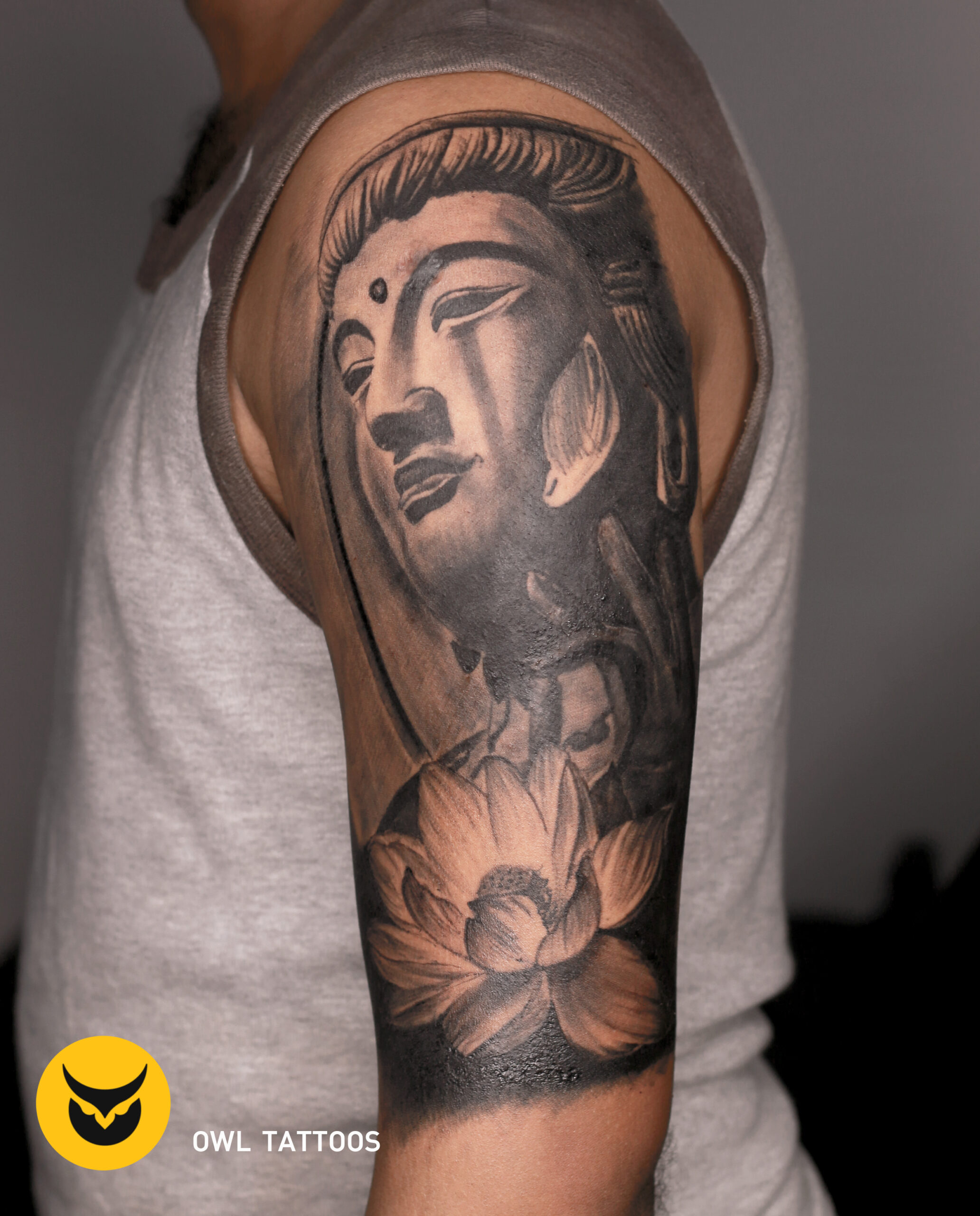 buddha realism tattoo
